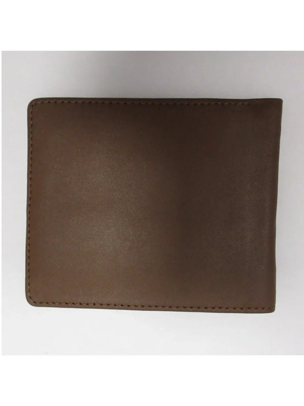 Banana Republic Wallet One Size Cognac Zachary Bifold Leather NEW